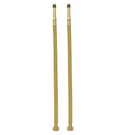 Węże elastyczne - Wężyk elastyczny baterii złoty G3/8' M10 40CM 2SZT TECRA 5901095527425 - miniaturka - grafika 1