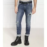 Spodnie męskie - Just Cavalli Jeansy | Slim Fit - miniaturka - grafika 1