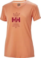Koszulki i topy damskie - Helly Hansen Helly Hansen W SKOG Graphic T-Shirt 62877 071 S - miniaturka - grafika 1