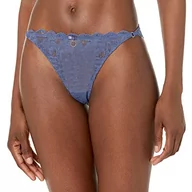 Bluzki damskie - Emporio Armani Damska bluzka Eternal Lace Brazilian, Indigo Mood, M - miniaturka - grafika 1