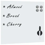 Tablice i flipcharty - vidaXL vidaXL Ścienna tablica magnetyczna szklana 40 x 40 cm 285385 - miniaturka - grafika 1