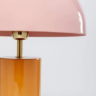 Kare Josy lampa stołowa, różowy/pomarańczowy, stal, wysokość 51 cm - Lampy stojące - miniaturka - grafika 1