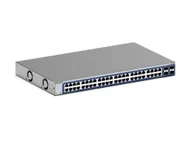 Pozostałe akcesoria sieciowe - NETGEAR GS748Tv6 Zarządzany L2/L3/L4 Gigabit Ethernet (10/100/1000) Czarny, Szary - miniaturka - grafika 1