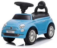 Chodziki - Jeździk Pchacz Chodzik Fiat 500 Volare Niebieski - miniaturka - grafika 1