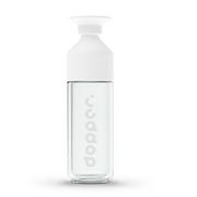 Butelki termiczne - Szklana butelka termiczna Dopper Glass Insulated 450 ml - white - miniaturka - grafika 1
