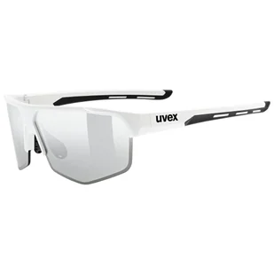 Okulary sportowe Uvex Axos Set White Matt/Mir.Silver (S5330818816) - Okulary przeciwsłoneczne - miniaturka - grafika 1