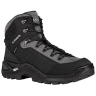 Buty trekkingowe męskie - Męskie buty turystyczne Lowa Renegade Warm Gore-Tex Mid Rozmiar butów (UE): 42,5 / Kolor: czarny/szary - miniaturka - grafika 1