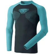Koszulki sportowe męskie - Męska koszulka Dynafit Speed Dryarn M L/S Tee Rozmiar: M / Kolor: niebieski/czarny - miniaturka - grafika 1