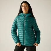 Kurtki i kamizelki sportowe damskie - Regatta Kurtka damska przejściowa pikowana Hurden Zielony, Rozmiar: 40 - miniaturka - grafika 1