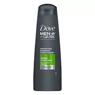 Szampony do włosów - Dove Men+Care Fresh Clean 2in1 Shampoo + Conditioner 2w1 szampon + odżywka 250ml - miniaturka - grafika 1