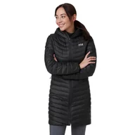 Kurtki damskie - Płaszcz puchowy damski Helly Hansen Verglas Long Down Insulator - miniaturka - grafika 1