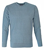 Swetry męskie - Elegancki SWETER Męski Klasyczny BŁĘKITNY XL Pako Jeans - miniaturka - grafika 1