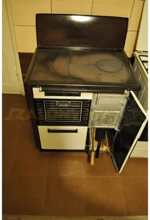Kuchnia, angielka 9,2kW, bez płaszcza wodnego, Jawor (obudowana, kolor: biało brązowy) - spełnia anty-smogowy EkoProjekt 25980267 - Kuchnie węglowe - miniaturka - grafika 16