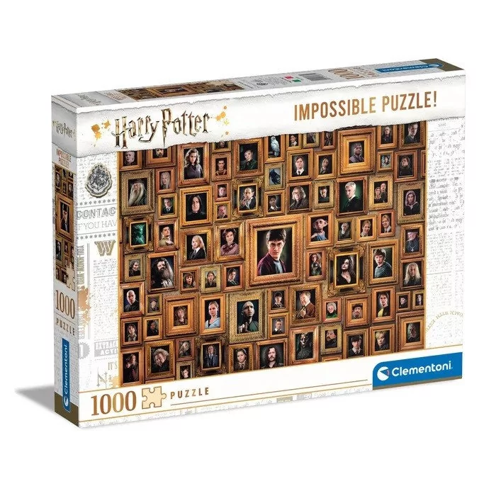 Puzzle 1000 Compact Impossible Harry Potter - Clementoni