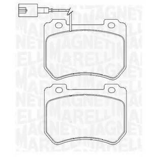Klocki hamulcowe - komplet MAGNETI MARELLI 363916060423 - Klocki hamulcowe - miniaturka - grafika 1