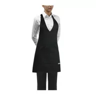 Odzież robocza - Fartuch kelnerski barmański czarny - miniaturka - grafika 1