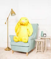 Maskotki i pluszaki - Duży Miś Pluszowy Królik Figo Przytulanka Maskotka 120Cm Żółty - miniaturka - grafika 1