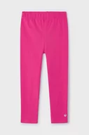 Spodnie i spodenki dla dziewczynek - Mayoral legginsy dziecięce kolor różowy gładkie - miniaturka - grafika 1