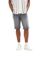 Spodenki damskie - TOM TAILOR Męskie bermudy jeans szorty 1035655, 10219 - used mid stone grey denim, 34 - miniaturka - grafika 1