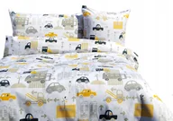 Pościel dla dzieci - Pościel samochody 160x200 autka auta cars bawełniana dla dziecka delikatna - miniaturka - grafika 1