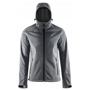 Kurtka Męska 4F Softshell Męski Szary HOZ17-SFM600-GREY Szary M - Kurtki męskie - miniaturka - grafika 1