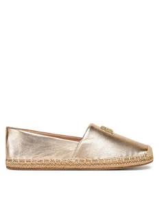 Tommy Hilfiger Espadryle FW0FW08652 Złoty - Espadryle damskie - miniaturka - grafika 1