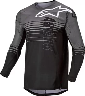 Alpinestars Techstar Graphite Motocross Jersey, ciemnoszary/czarny, L - Odzież motocyklowa - miniaturka - grafika 1