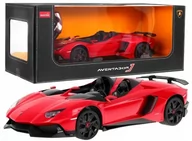 Zabawki zdalnie sterowane - RASTAR Samochód zdalnie sterowany R/C LAMBORGHINI AVENTADOR J skala 1:12 - miniaturka - grafika 1