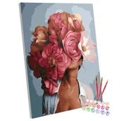 Malowanie po numerach - Zestaw do malowania po numerach Portret, 30x40 cm - miniaturka - grafika 1