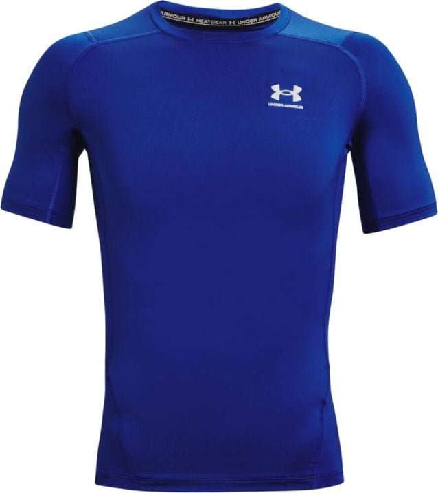 Under Armour Under Armour Heatgear Armour Short Sleeve 1361518-400 niebieskie XXL