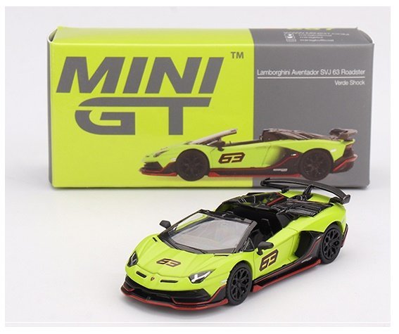 Mini Gt Lamborghini Aventador Svj 63 Roadster V 1:64 00887