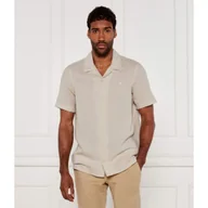 Koszule męskie - Calvin Klein Lniana koszula Regular Fit - miniaturka - grafika 1