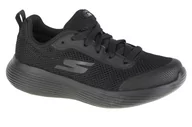 Buty dla chłopców - Skechers Go Run 400 V2 Omega 405100L-BBK chłopięce sneakersy, czarne, rozmiar 33 - miniaturka - grafika 1