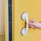 Zawiasy, okucia i inne akcesoria - Uchwyty do dużych drzwi i okien szklanych, drzwi przesuwnych do łazienek, szafek, szafek, przyssawki, uchwyty bezśladowe, uchwyty - miniaturka - grafika 1
