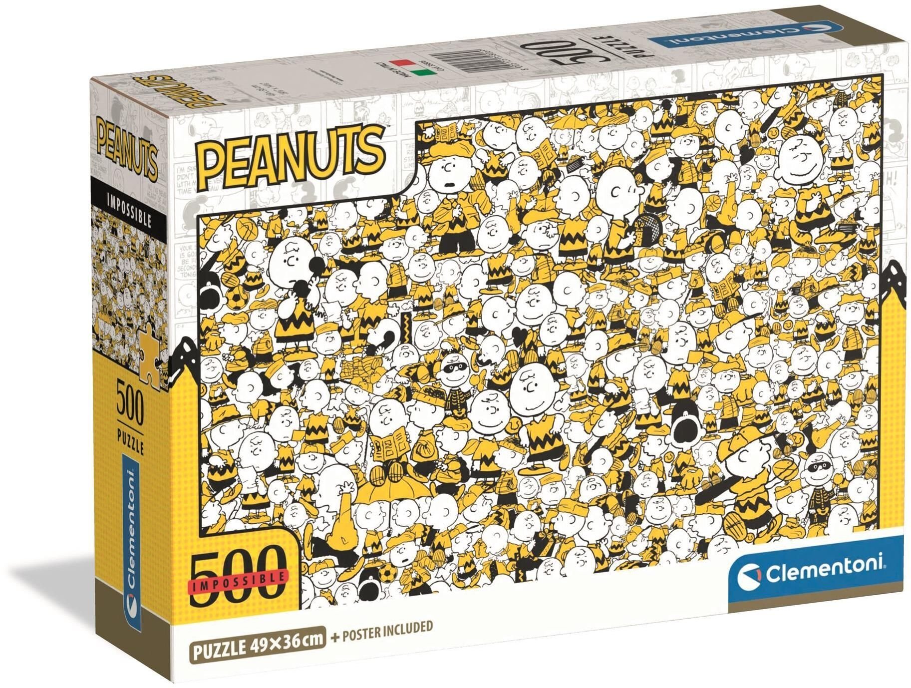 CLE puzzle 500 Compact Impossible Peanuts 35806
