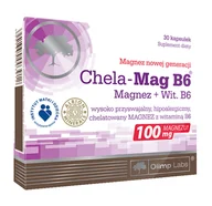 Witaminy i minerały - Olimp Chela-Mag B6 - 30 kaps. 2388 - miniaturka - grafika 1