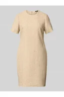 Sukienki - Sukienka etui z efektem bouclé i okrągłym dekoltem - Joop! - miniaturka - grafika 1
