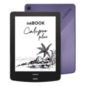 Czytniki ebooków - InkBOOK Calypso Plus 6" Fioletowy - miniaturka - grafika 1