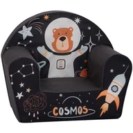Krzesła obrotowe dla dzieci - Delsit, Fotel z pianki dla dziecka, Miś Kosmos, DT8-23048 - miniaturka - grafika 1