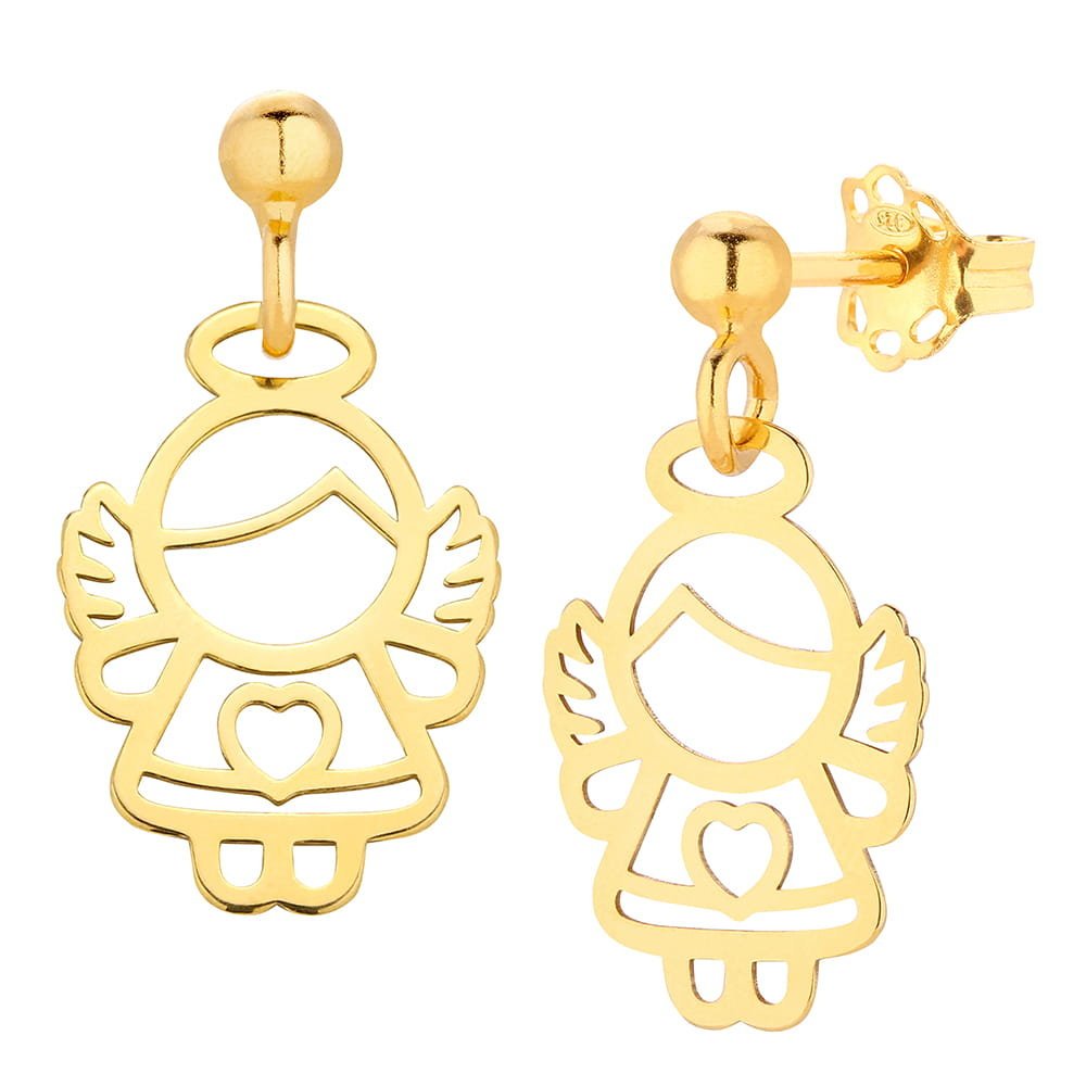 MYNESS Kolczyki z aniołkami