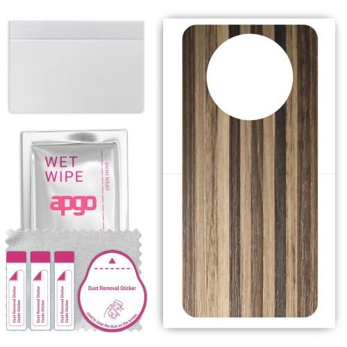 folia naklejka skórka strukturalna na TYŁ do ZTE Nubia Focus 5G - Drewno Paski Mix - apgo SKINS