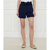 Spodenki damskie - GUESS Szorty + pasek NEW VALENTINA | Loose fit - miniaturka - grafika 1