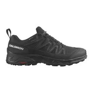 Buty trekkingowe damskie - Buty Salomon X Ward Leather GTX Black - grafika 1