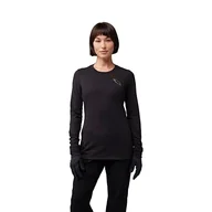 Koszulki i topy damskie - Fox Racing Damska koszulka z długim rękawem Cycling Jersey Fox Lady Ranger DR MD Lunar Black L Shirt, L - miniaturka - grafika 1