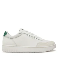 Sneakersy męskie - Sneakersy Tommy Hilfiger FM0FM05467 Biały - miniaturka - grafika 1