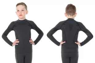 Brubeck Koszulka chłopięca termiczna z długim rękawem, Thermo Junior, rozmiar 140/146 - Bielizna sportowa męska - miniaturka - grafika 1