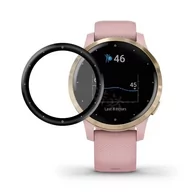 Akcesoria do smartwatchy - Szkło Hybrydowe Full Glue 5D Do Garmin Vivoactive 4S Czarny - miniaturka - grafika 1