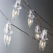 Lampy ogrodowe - Oświetlenie zewnętrzne Doughnut clear, 20x żarówkiLED Filament, przedłużka - miniaturka - grafika 1