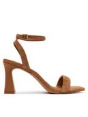 Sandały damskie - Aldo Sandały Austorai 14190559 Brązowy - miniaturka - grafika 1