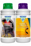 Środki do obuwia i ubrań - Zestaw do pielęgnacji odzieży outdoorowej Nikwax Twin Pack Tech Wash & TX. Direct Wash-In (2 x 1 litr) - ONE SIZE - miniaturka - grafika 1